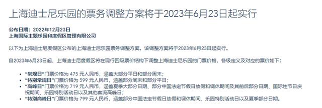 震惊！上海迪士尼乐园门票已经719元了？其实没涨价！网友吐槽：天天挤爆，还那么贵