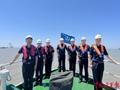 宁波航标处与宁波海事局梅山海事处首次在梅山海域开展无人机空中联合巡航活动