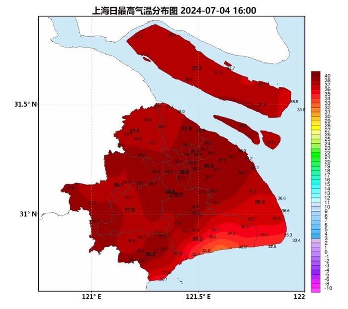 上海热到全国第一，徐家汇体感44 ℃！明天继续晴热晒