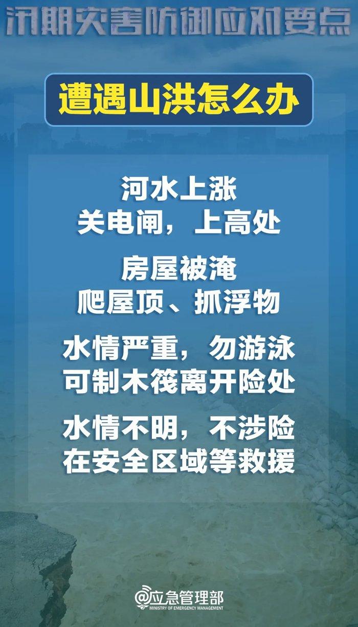 济南发布2024年1号防汛应急响应启动令（三级）汛期灾害防御应对要点请查收！