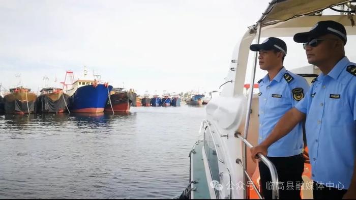 临高儋州两地联合开展交界海域休渔联合执法巡查等活动