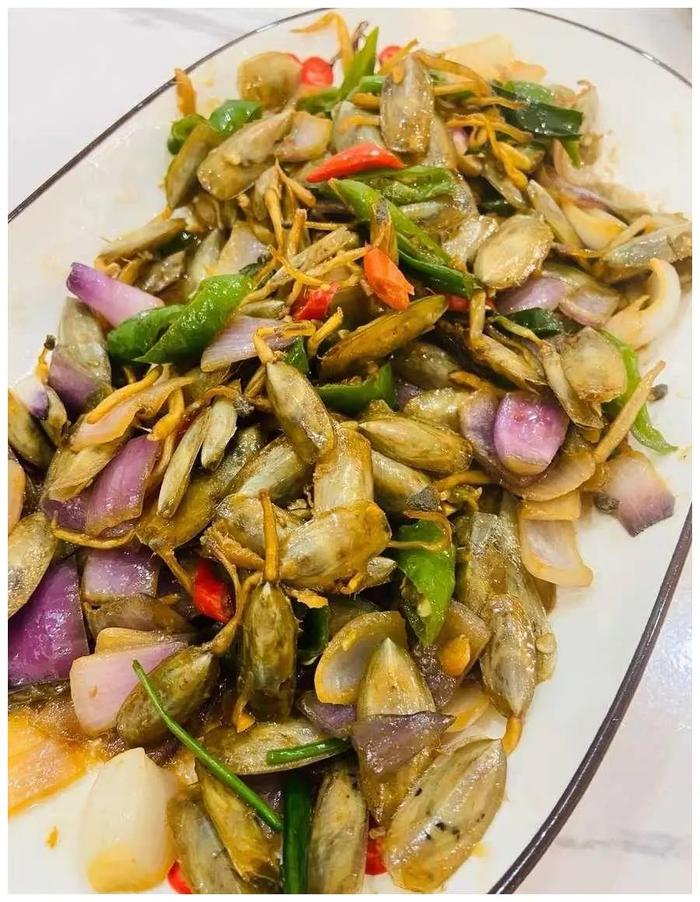 爆炒海豆芽。网络图