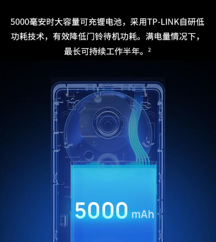 TP-LINK 智能可视门铃 TL-DB54C 上市：400 万像素、AI 人脸识别，199 元起