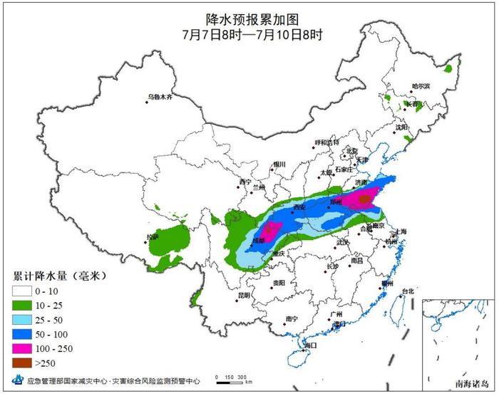 局地特大暴雨！统筹开展防范应对工作