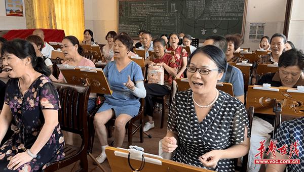 衡阳县爱晚老年学校体验课圆满收官