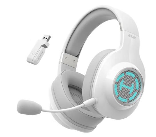 漫步者 HECATE G2 无线版头戴游戏耳机开启预热：黑白双色、7 月 12 日上市