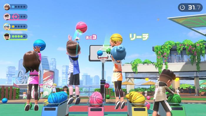 《任天堂 Switch 运动》免费“篮球项目”游戏更新官宣 7 月 10 日上线
