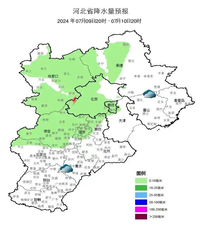 新的一周 衡水多阴雨天气 暑热明显