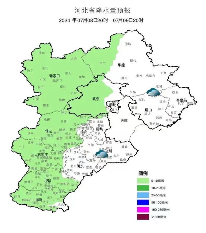 新的一周 衡水多阴雨天气 暑热明显