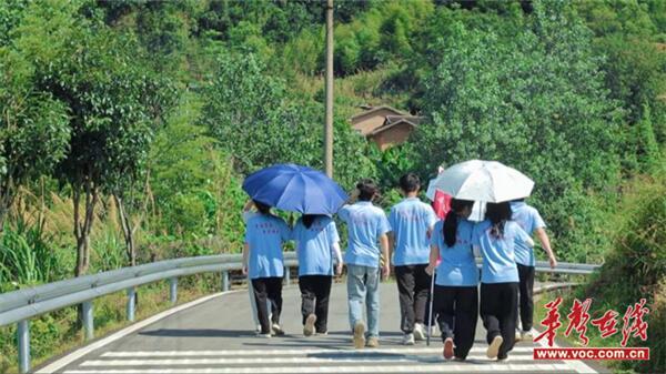 湖南农业大学马克思主义学院“青马寻迹·乡村振兴”大学生实践服务队赴浏阳市张坊镇开展实地调研活动