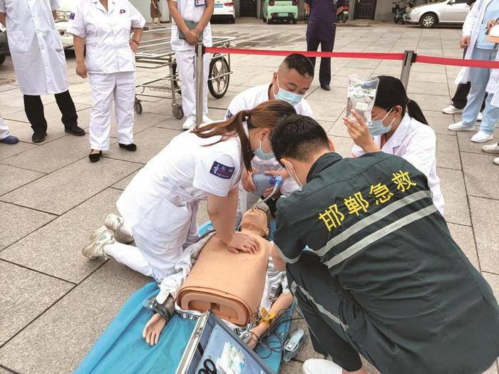 河北工程大学附属医院 举行防汛医疗救治演练