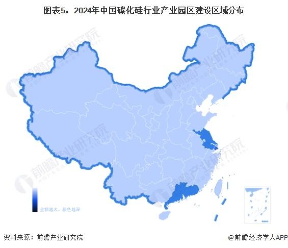 2024年中国碳化硅行业区域竞争分析 东部沿海地区碳化硅产业发达【组图】