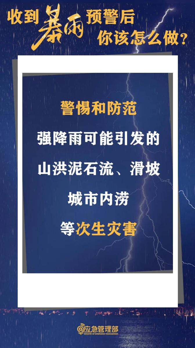 注意！大雨、暴雨即将来袭！