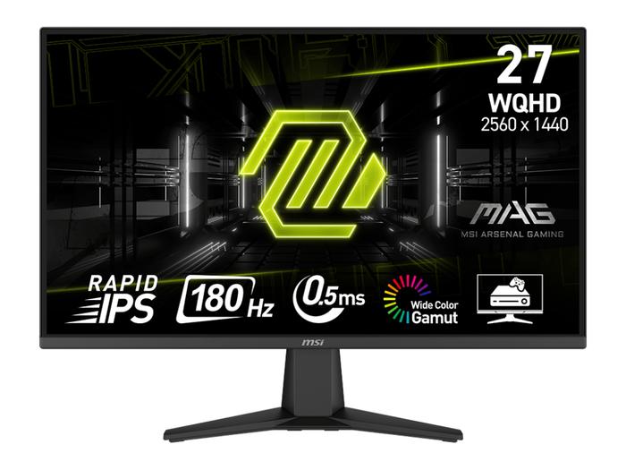 微星“MAG 275QF”27 英寸显示器开售：2K 180Hz Fast-IPS，899 元