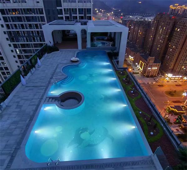 广州千叶高品质泳池设备，为网红泳池打造纯净之美
