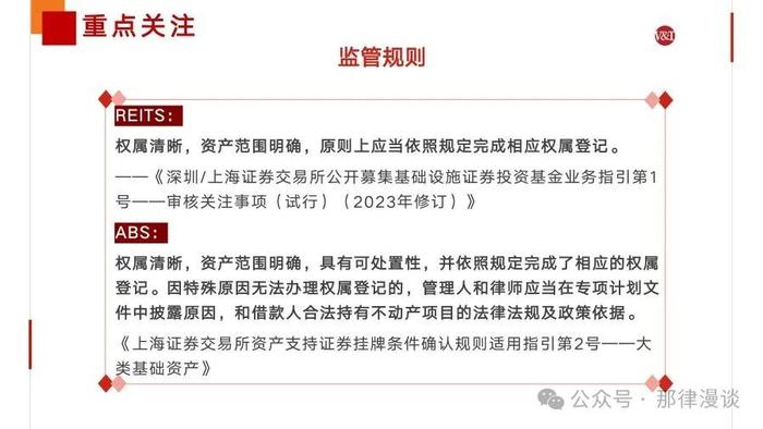 不动产证券化底层资产法律关注事项