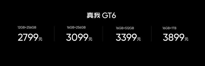 2799元！真我GT6登场：性能优势明显，AI新功能惊喜