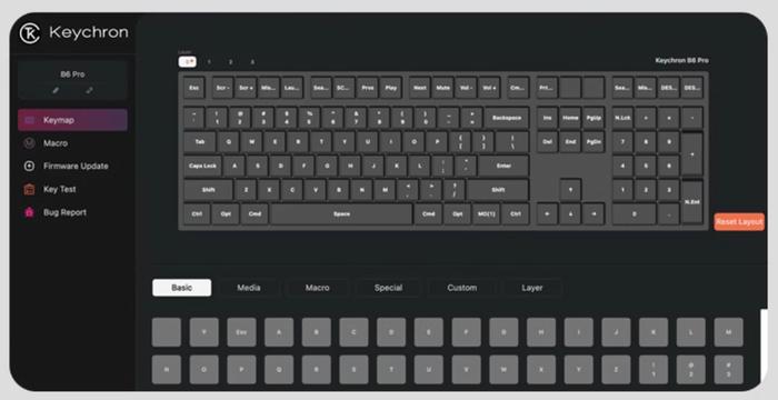 Keychron B6 Pro 无线轻薄键盘开售：全尺寸布局 + 剪刀脚按键，售价 271 元