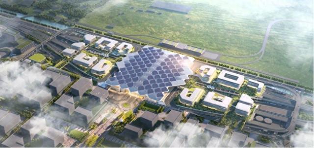 打造低碳、绿色生态的站场城一体国际会客厅