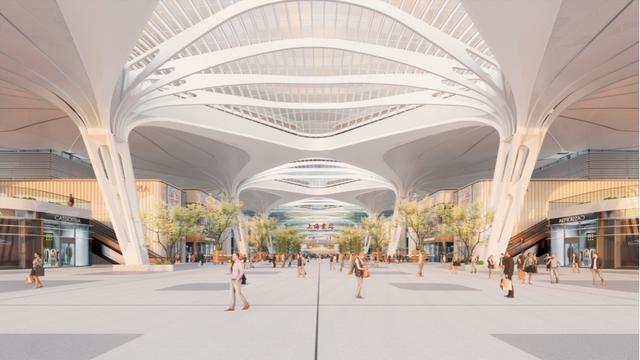 打造低碳、绿色生态的站场城一体国际会客厅