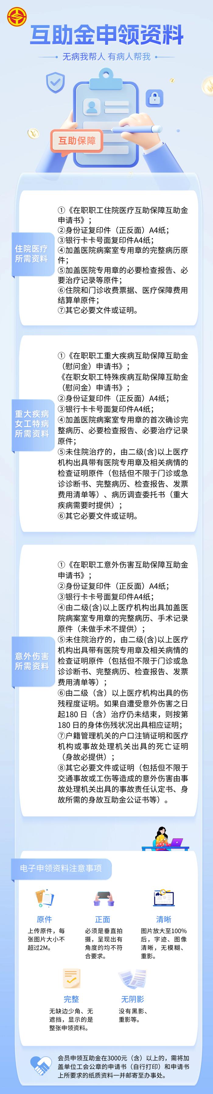 职工互助保障金，咋申请？