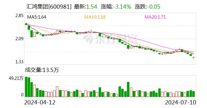 汇鸿集团：选举杨承明担任公司董事长