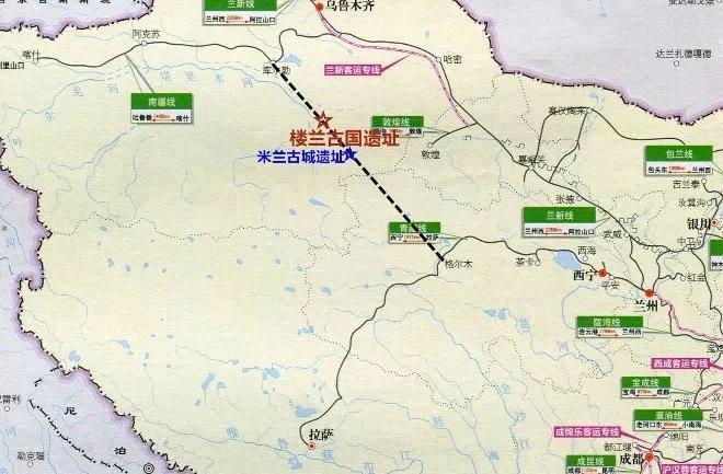 格库铁路示意图 图片来源:新华网