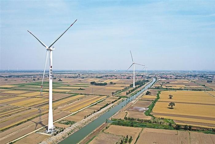 风力发电推动绿色发展