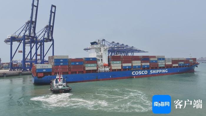 洋浦港上半年集装箱吞吐量101.52万标箱 跻身全国主要港口吞吐量20强