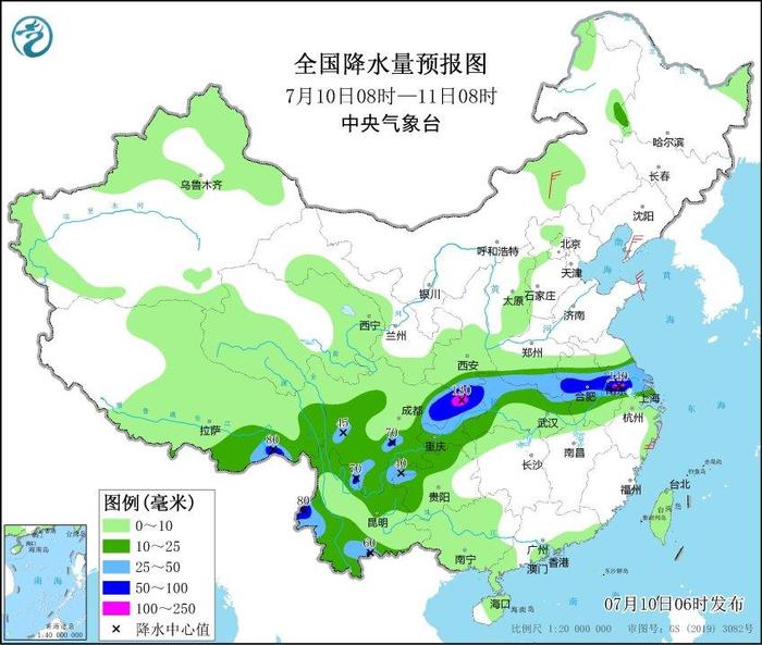 部分地区大暴雨并伴有短时强对流天气！统筹开展防范应对工作