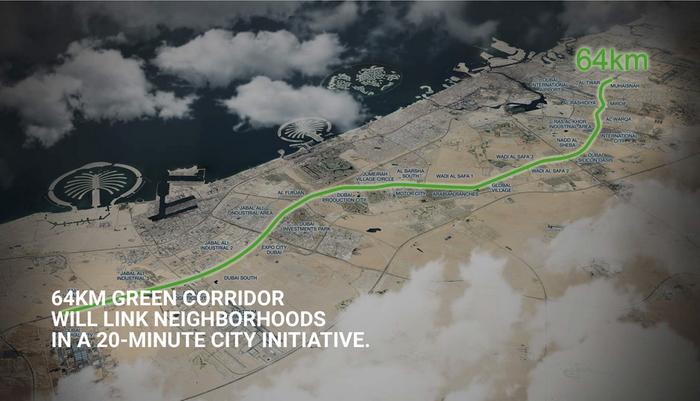 全球最绿色环保的交通干道？迪拜百亿级基建项目揭开面纱