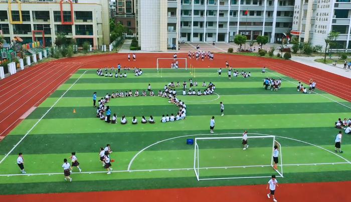 怀远第五实验小学：“花样”大课间 快乐值“拉满”