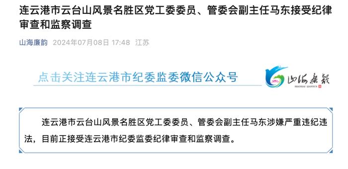 马东被查！曾一人身兼5个局长，当时被评价“工作量很繁重”“肯定只拿一份工资”