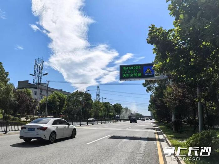 车辆驾驶员有了“第三只眼睛”！道路智慧化升级，长沙县这样做……