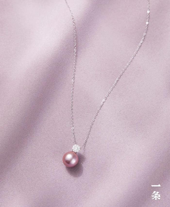 夺目的爱迪生珍珠，直径大珠型圆，百元价位，好诱人！
