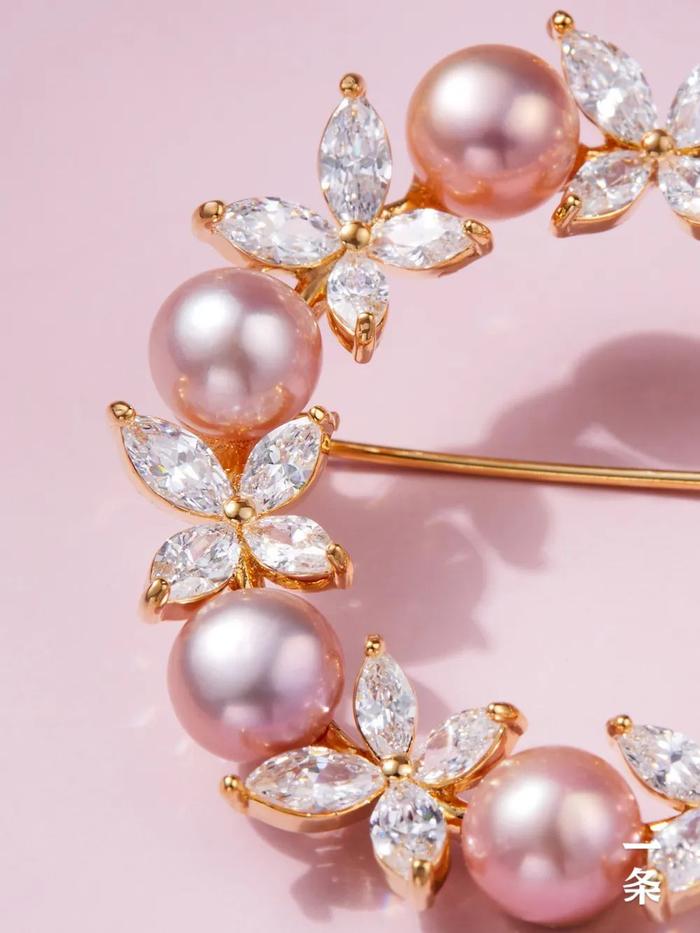 夺目的爱迪生珍珠，直径大珠型圆，百元价位，好诱人！