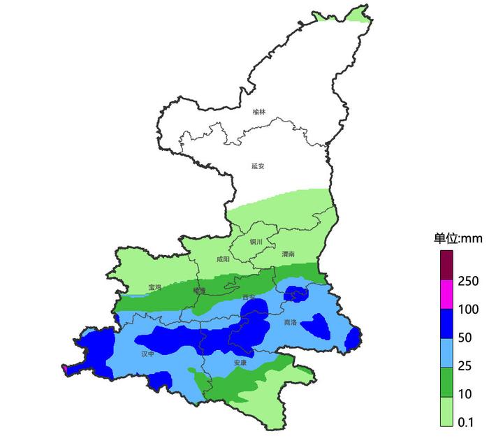 7月13-18日陕西省将有持续性降水过程 局地有暴雨、大暴雨