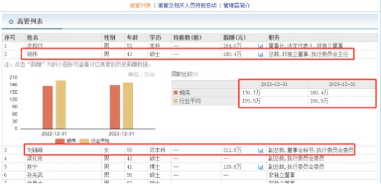 国元证券总裁胡伟去年转正，年薪涨到180万仍比副总刘锦峰低