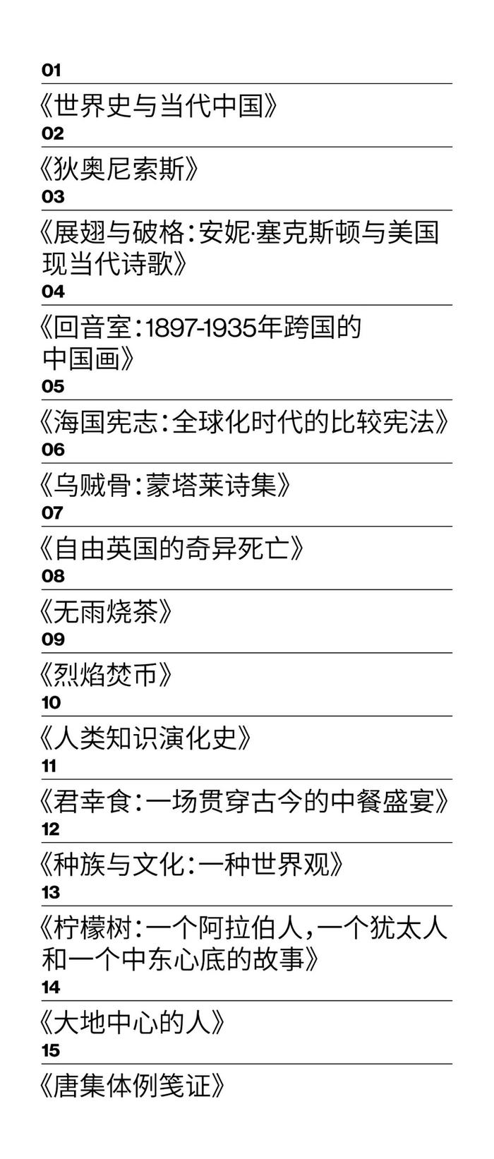 这些差点错过的好书，我们帮你找到了｜行读图书奖“复活”书榜