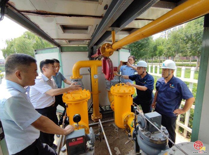 济南市市场监管局开展燃气领域特种设备安全督导检查