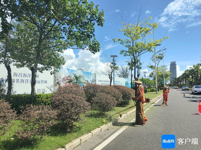 三亚海棠区：大力提升景观环境 扮靓城市文明底色