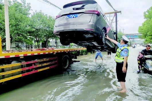 7月8日，枣庄市出现强降雨天气，为全