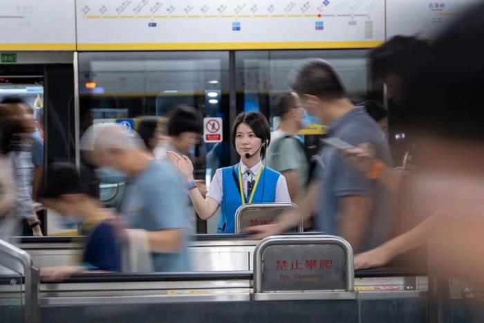 位列全国第一！7月12日，深圳地铁线网客流强度1.85万人次/公里