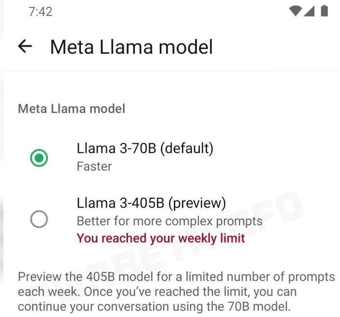 “最强开源AI模型”，4050亿参数版Meta Llama 3被曝7月23日发布