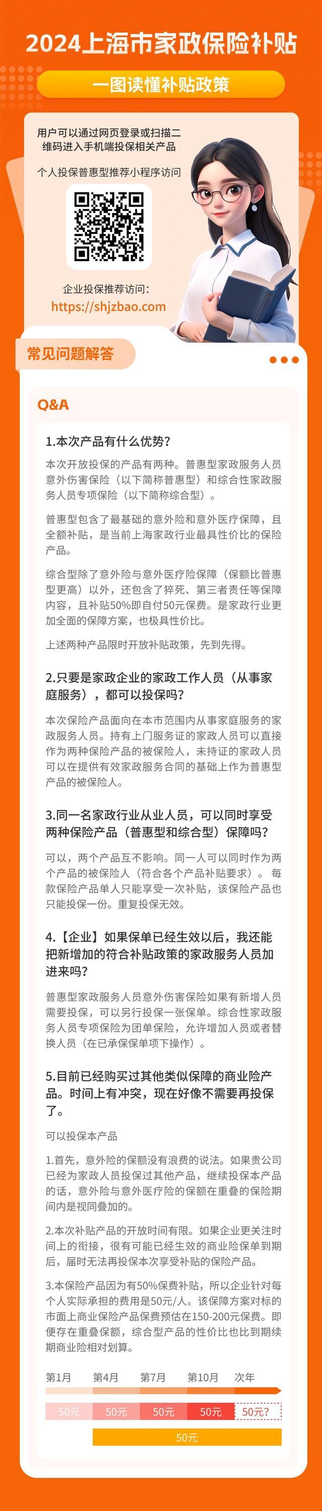 2024上海市家政保险补贴政策解读第二波：常见问题解答来啦！