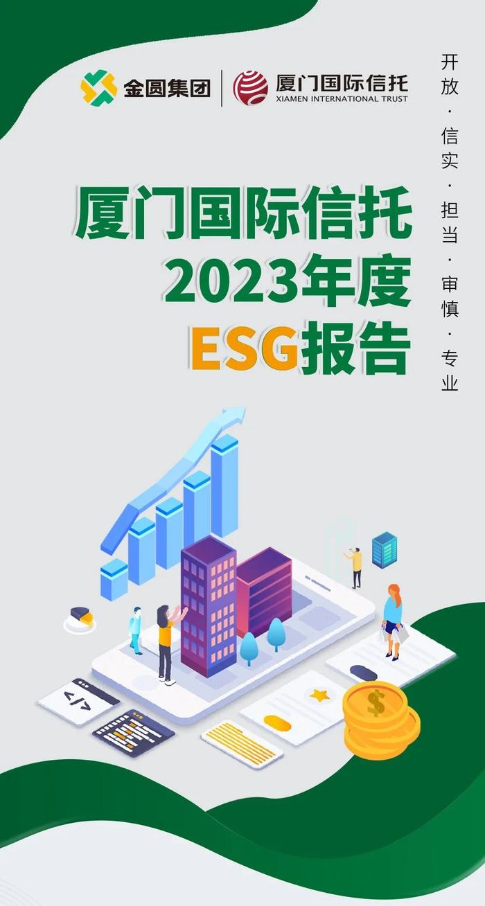 一图速览厦门国际信托2023年ESG报告