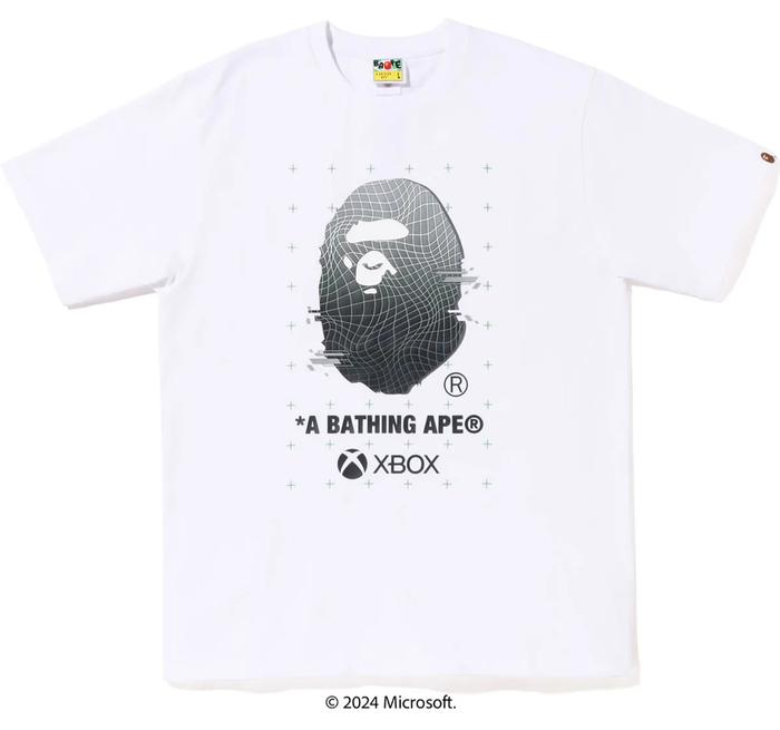 微软 Xbox x BAPE 联名系列服饰上市：155 美元起，限量发售