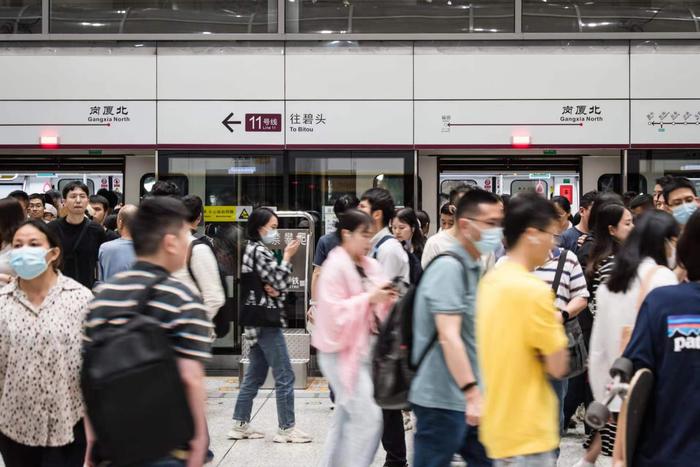 位列全国第一！7月12日，深圳地铁线网客流强度1.85万人次/公里