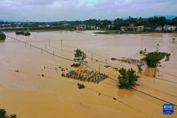 重庆12区县遭遇大暴雨 29条河流出现超警戒水位洪水