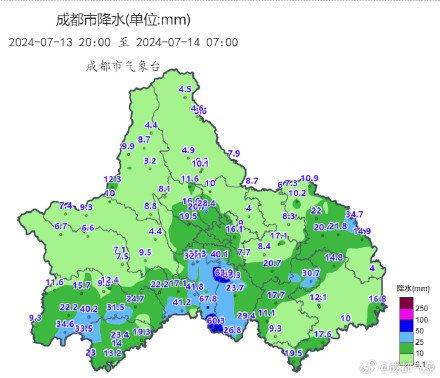 注意！今天白天，成都这些地方有大到暴雨